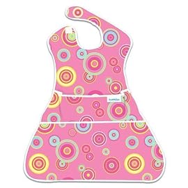 Bumkins Waterproof Supersized Superbib - Pink Supernova