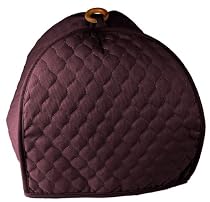 Quilted Burgundy 2 Slice Toaster Appliance Cover