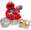 Musical Elmo Baby Gift Basket
