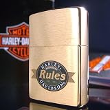 Harley Davidson Rules Zippo Lighter
