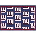 New York Giants All-Over Logo Rug