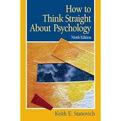 How To Think Straight About Psychology (9th Edition) [Paperback]