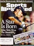 Mike Weir autographed 2003 Masters Champion Sports Illustrated