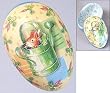 Beatrix Potter Peter Rabbit in Watering Can 6 inch Paper Egg
