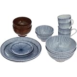エムズスタイル 【Amazon.co.jp限定】 細十草和食器セット(2人用) MS-50105