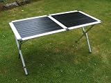 Rolltisch Aluminium Campingtisch 140 x 70 x 70