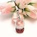 NEW Sparkling Red Sun Visor Charm Strap for Cell Phone