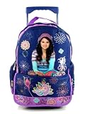 Disney Wizards of Waverly Place 15 Large Rolling Backpack - Purple Magic