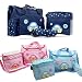 In 3 Colours, Cute as a Button Baby Changing Bag - Light Blue