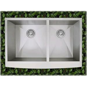 T881 33 Stainless Steel Curve Front Farm Apron Kitchen Sink by 
