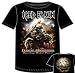 Iced Earth FRAMING ARMAGEDDON TOUR Death Metal Black T-shirt Tee