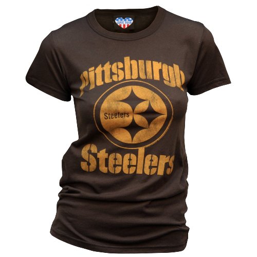 Pittsburgh Steelers Women's Retro Vintage T-Shirt