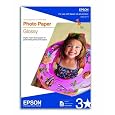 Epson Photo Paper Glossy, Perforated, 4 x 6 Inches, 50 Sheets (S041671)