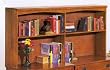 Solid Oak Desktop Hutch
