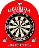 Georgia Bulldogs UGA Dart Board Back Game Room Equipment