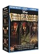 Pirates des Cara�bes - La trilogie : La mal�diction du Black Pearl + Le secret du coffre maudit + Jusqu'au bout du monde [Blu-ray]