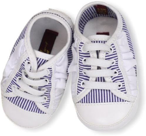 7 For All Mankind Baby-girls Newborn Striped Sneaker
