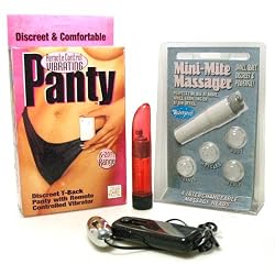 California Exotics / Swedish Erotica Remote Control Vibrating Panty Vibrator Adult Sex Toy Kit