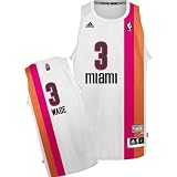 Miami Heat Floridians Adidas Dwyane Wade Hardwood Classics Swingman Jersey (XL)