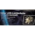 200er LED-Lichterkette f�r Innen und Au�en geeignet, LED-Farbe Warmwei�