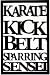 Karate Titles Laser Cut Set in black