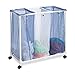 Honey-Can-Do HMP-01629 Mesh Laundry Sorter, Rolling, 3-Bag