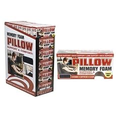 MEMORY FOAM LUMBER HEAD BACK NECK LIMB SUPPORT POSTURE COMFORT HALF LOG PILLOW