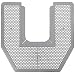 Big D 66701 Deo-Gard Biodegradable Commode Mat, Mountain Air Scent, Gray (Pack of 6)