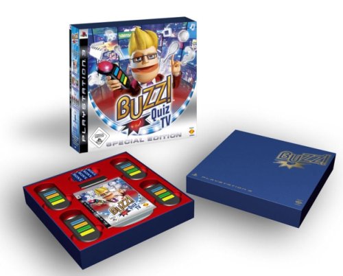 City Travel Guides Discounted  Video-Spiele : Buzz!: Quiz TV Special Edition inkl. Wireless-Buzz!-Buzzer