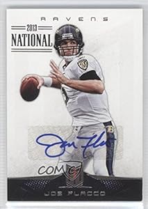 Joe Flacco Baltimore Ravens (Football Card) 2012 Momentum Signatures 2013 National [Autographed] #16