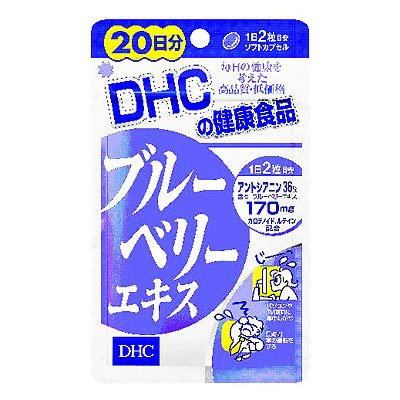 DHC　ブルーベリーエキス　40粒　12.4g