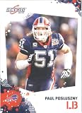 Paul Posluszny - Buffalo Bills - 2010 Score Football Card - NFL Trading Card in Screwdown Case