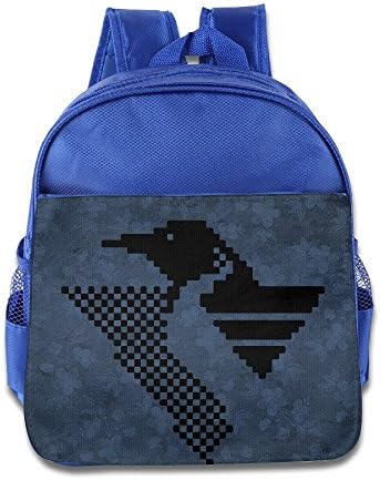 Jade Custom Cute Ice Hockey Sport Team Logo Children School Bag Backpack For 1-6 Years Old RoyalBlue