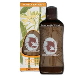 Lemur Vanilla Extract (Madagascar), 4 fl oz.