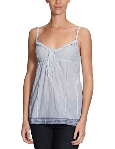Hilfiger Denim SlimFit Damen Top  1657601011 / Kapri tanktop stripe, Gr. 32 (XS), Blau (EN Preisvergleich