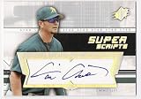 Oakland Athletics Eric Chavez Autograph Baseball Card