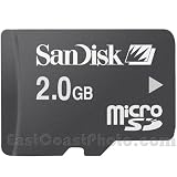 Samsung ST1000 Digital Camera Memory Card 2GB microSD/TransFlash Card