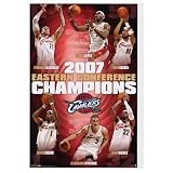 (24x36) Cleveland Cavaliers (2007 Eastern Conference Champions) Sports Poster Print