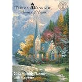 Thomas Kinkade Painter of Light with Scripture: 2012 Monthly Pocket Planner