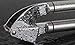 Garlic-Press with Peeler-Tube and Cleaning-Brush - (3-piece-set) - by Utopia Kitchen
