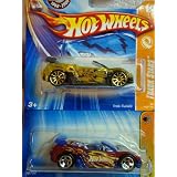 Hot Wheels Trak Tune Track Aces Pack Red, 40th Anniversary Scattered Chrome 1 64 Scale...