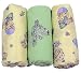 Precious Moments Natures Babies Flannel Receiving Blankets 3-Pack