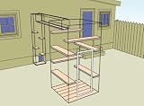Cat Walk Outdoor Cat Enclosure Color: Black