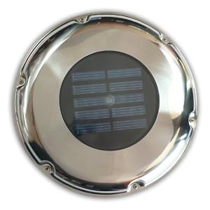 Sunforce 81300 Stainless Steel Solar Vent Sunforce 81300 Stainless Steel Solar Vent