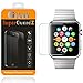 [2-Pack] for Apple Watch Series 4 (40 mm) Screen Protector [Tempered Glass], SuperGuardZ, 9H, 0.3mm, Anti-Scratch, Anti-Bubble [Lifetime Replacement] + LED Stylus Pen