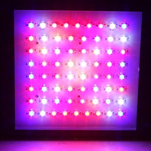 OceanRevive® Hydro 200w LED Grow Light Veg Flower Spectrum Multi-bands 66*3w Panel (Black)