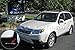 Rally Armor MF5-UR-BLK/WH Black, White Mud Flap with Logo (2003-2008 Subaru Forester UR)