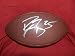 Reggie Bush Autographed NFL Wilson Composite Football, New Orleans Saints, USC Trojans, Proof Photo of Reggie Signing for Us.