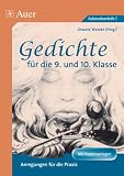 Gedichte in Stundenbildern f&uuml;r die 9 - und 10 - Klasse - Sekundarstufe 1: Anregungen f&uuml;r die Praxis - Oswald Watzke, Klaus C. Haase, Harald Watzke