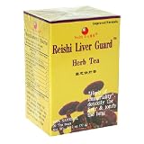 Health King  Reishi Liver Guard Herb Tea, Teabags, 20-Count Box (Pack of 4)